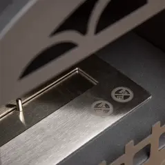 HOMCOM Free Standing Ethanol Fireplace, Bioethanol Heater Stove Fire with 0.9L Tank, 3 Hours Burning Time, Black - 9