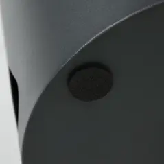 HOMCOM Freestanding Umbrella Stand for Hallway, Round Umbrella Basket with 4 Hooks and Drip Tray for Entryway, Dark Grey - 9