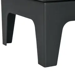 HOMCOM Freestanding Ethanol Fireplace, Steel Bioethanol Fireplace with Stainless Steel Flame Snuffer, 0.9L Tank, 3 Hours Burning Time for Indoor, Black - 9