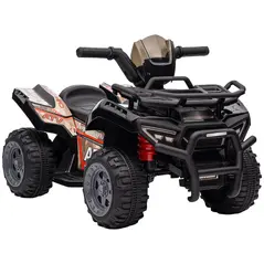 HOMCOM Kids Ride-on Four Wheeler ATV Car with Real Working Headlights for 18-36M - 1