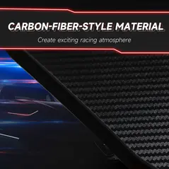 HOMCOM L-Shaped Gaming Desk, Computer Corner Desk, Home Office Workstation with Cable Management, 145 x 81 x 76cm, Black, Left - 7