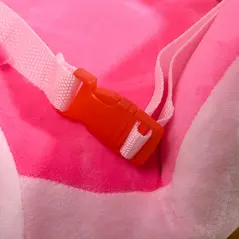 HOMCOM Kids Rocking Horse Ride on Unicorn with Songs, Wooden Base, Seatbelt, for Ages 18-36 Months, Pink - 8