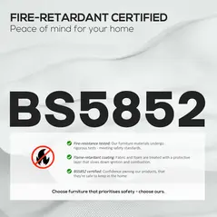 HOMCOM Modern Corduroy Double Seat Sofa w/ Wood Frame Foam Padding Soft Comfortable Compact Couch Grey - 9