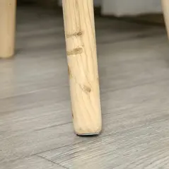 HOMCOM Modern Side Table with Hidden Storage Space, Round Night Stand with Removable Tray Wood Frame End Coffee Table for Living Room, Set of 2, White - 9