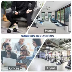 HOMCOM Multifunction Weight Bench with 2 Dumbbells, 7-Level Adjustable Hyper Extension Sit-up Bench - 7