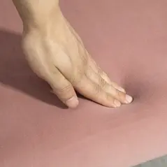 HOMCOM Modern Arm Chair Set of 2 Upholstered Accent Chair with Metal Base for Living Room Pink - 9