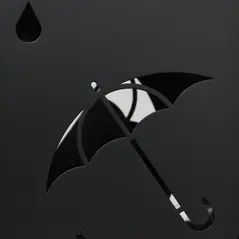 HOMCOM Steel Umbrella Stand, Square Umbrella Holder with 4 Hooks and Removable Drip Tray, Hollowed Umbrella Basket for Hallway, Black - 8