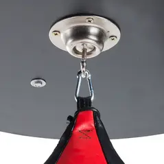 HOMCOM Speedball Platform Punch Bag Frame, Wall Mounted Swivel Bracket MMA Exercise Training Workout w/Ball - 7