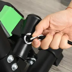 HOMCOM Twister Stepper, Step Machine w/ Resistance Bands, LCD Display and Handlebar, Steppers for Exercise Workout Home Gym Office - 9