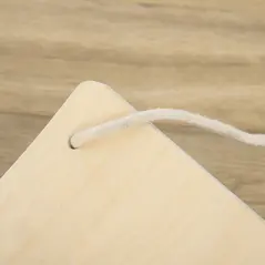 HOMCOM Wood Wobble Board with Ropes, Balance Board for Full Body Workout, Multipurpose for Adults - 8