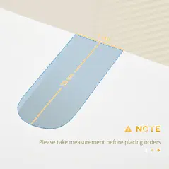 kleankin 4 Piece Bathroom Furniture Set, Freestanding Tall Bathroom Cabinet, Under Sink Storage Cabinet, 2 Wall Mounted Cabinets, White - 8