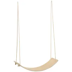 HOMCOM Wood Wobble Board with Ropes, Balance Board for Full Body Workout, Multipurpose for Adults - 1