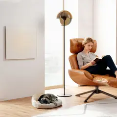 HOMCOM Wifi Smart Electric Heater, Far Infrared, Wall Mounted - 400W - 2