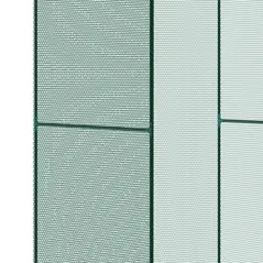 Outsunny 120 x 120cm Compact Plant Cage, with Netting - Green - 9