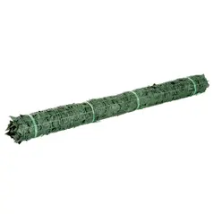 Outsunny 1-Piece Artificial Leaf Hedge Screen Privacy Fence Panel for Garden Outdoor Indoor Decor, Dark Green, 3M x 1.5M - 8