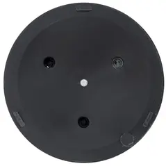 Outsunny 14kg Round Cement Parasol Base Umbrella Weight Stand Holder Fits Φ35mm,Φ38mm,Φ48mm Pole for Patio Outdoor Garden - Black - 9