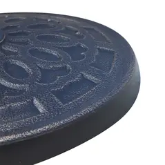 Outsunny 12kg Garden Parasol Base, Round Resin Sun Umbrella Base, Outdoor Umbrella Stand for 38mm or 48mm Outdoor Umbrella Poles, Bronze Tone - 7