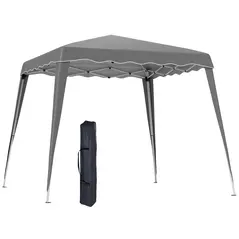 Outsunny 2.5 x 2.5M Pop up Garden Tent - Grey - 1