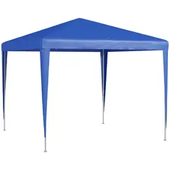 Outsunny 2.7m x 2.7m Garden Gazebo Marquee Party Tent Wedding Canopy Outdoor(Blue) - 1