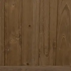 Outsunny 2 Pcs Raised Bed with Drainage Holes, Wood Planter with Trellis for Climbing Plants to Grow Vegetables, Flowers, Brown - 7