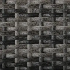 Outsunny 3 Pieces Rattan Bistro Set, Wicker Garden Furniture Set with 2-Tier Coffee Table and Chairs, Washable Cushions, for Outdoor Patio Balcony, Mixed Grey - 8