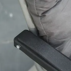 Outsunny 2pc Reclining Zero Gravity Sun Loungers ,Folding Chaise Lounge Chair with Cushions, Dark Grey - 8