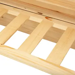 Outsunny 3 Tier Raised Beds for Garden, Wooden Planter Boxes with Clapboard and Hooks, 142L, 120 x 68 x 80cm - 8