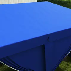 Outsunny 3 x 6m Pop-Up Gazebo, with Curtain Walls and Windows - Blue - 8