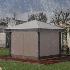 Outsunny 3 x 3 (m) Gazebo Protective Cover, Waterproof Cover for Gazebo, Canopy, and Tent - 2