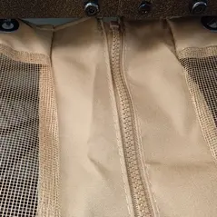 Outsunny 3 x 3(m) Metal Hardtop Gazebo, with Curtains and Accessories - Brown - 9