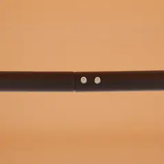 Outsunny 3 Seater Swing Chair, Garden Swing Bench with Canopy, Breathable Mesh Seat and Heavy Duty Steel Frame for Patio, Yard, Beige - 9