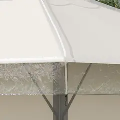 Outsunny 3 x 3 (m) Gazebo Protective Cover, Waterproof Cover for Gazebo, Canopy, and Tent - 7