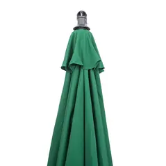 Outsunny 3m Banana Hanging Parasol Umbrella Green - 8