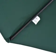 Outsunny 4.6m Double Garden Parasol - Green - 9
