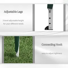 Outsunny 6 x 3 m Pop-Up Steel Frame Gazebo - Green - 7