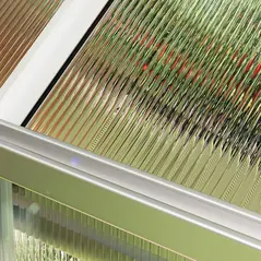 Outsunny 6 x 8ft Walk-In Greenhouse, with Sliding Door - Clear - 9