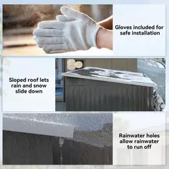 Outsunny 8.5 x 6ft Storage Shed Galvanised Steel Garden Shed, Metal Shed with Foundation Kit, Window, Lockable Wide Doors and Air Vents for Outdoor Patio, Dark Grey - 8