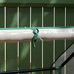 Outsunny 61 x 61cm Garden Planter Bed, with Cover - Green - 9