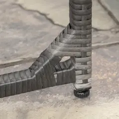 Outsunny 8-Seater Rattan Furniture Set Wicker Weave Patio Dining Table Seat - 9