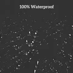 Outsunny 600D Oxford Cloth Garden Furniture Cover Waterproof, 3 Seater Sofa Protector for Patio, Outdoor, Black, 218 x 111 x 63-101 cm - 5