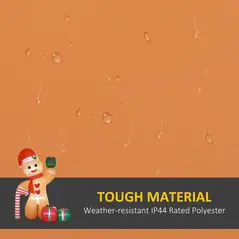 Outsunny 8ft Inflatable Gingerbread Christmas Decoration - 5