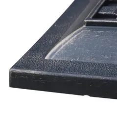 Outsunny 9kg Square Garden Parasol Base Holder Resin Outdoor Market Umbrella Stand with Adjustable Coupler, Bronze - 9