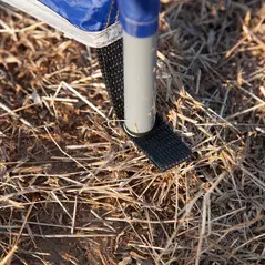 Outsunny Camping Windbreak, Foldable Portable Wind Blocker w/ Carry Bag and Steel Poles, Beach Sun Screen Shelter Privacy Wall, 620cm x 150cm - 9