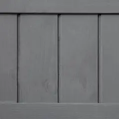 Outsunny Fir Wood Raised Rectangular 8 Compartment Plant Stand Dark Grey - 9