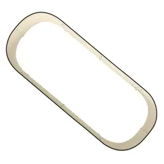 Outsunny Galvanised Raised Garden Bed, Metal Planter Box with Safety Edging, for Flowers, Herbs, Succulents, Cream White - 9