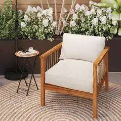 Outsunny Mosaic Outdoor Garden Table, 35.5cm Round Folding Coffee Table with Metal Frame for Balcony Terrace, Orange - 9