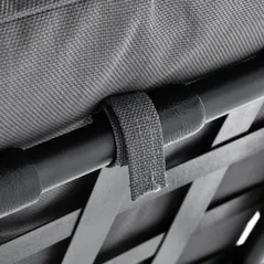 Outsunny Outdoor 3-person Metal Porch Swing Chair Bench, Grey - 8