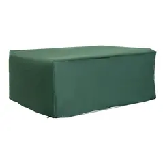 Outsunny Outdoor Garden Furniture Cover Waterproof, Anti-UV 600D Heavy Duty Oxford Fabric Patio Furniture Cover for Rectangular Sofa Table Set, Green, 210 x 140 x 80 cm - 1
