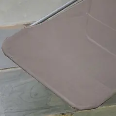 Outsunny Outdoor Foldable Sun Lounger, Adjustable Backrest Garden Recliner Sun Lounger Chair with Headrest Pillow, Coffee - 8