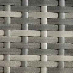 Outsunny Rattan Side Table, Outdoor Coffee Table with Plastic Board Under the Full Woven Table Top for Patio, Garden, Balcony, Mixed Grey - 7